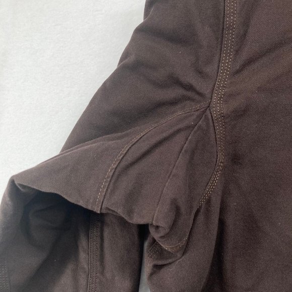 Carhartt Women's Caldwell Brown Full Swing Hooded Zip-up Jacket XL (16/18) NWT - Picture 2 of 12